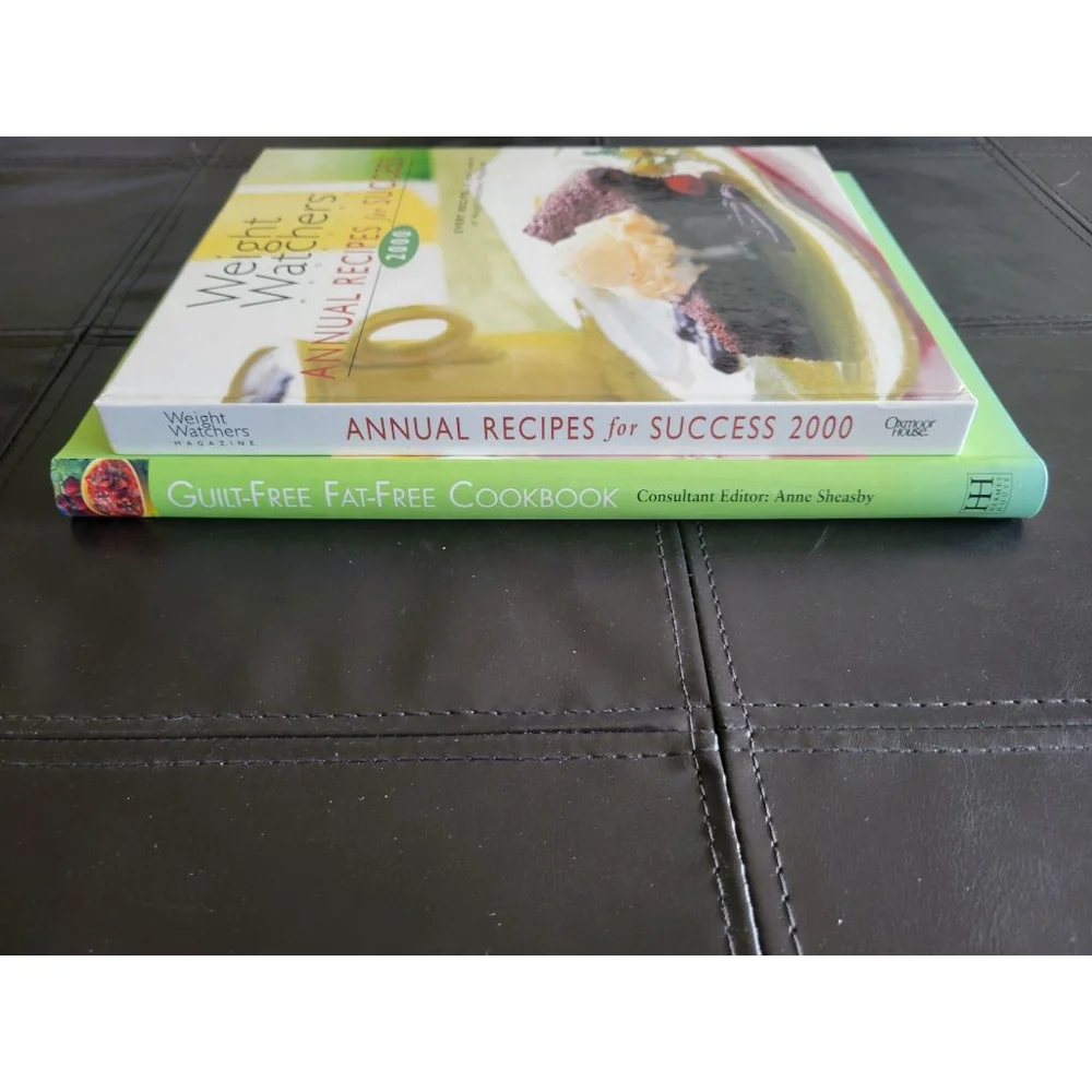 Vintage Healthy Cookbook Bundle | Weight Watchers 2000 + Anne Sheasby